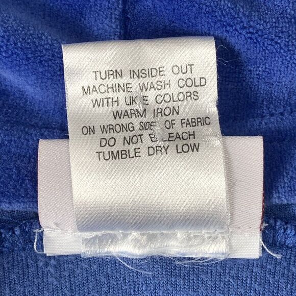 AMERICAN GIRL Velour Jogging Hoodie GIRLS Medium Blue Girl of Today 2000 EUC - Picture 4 of 5